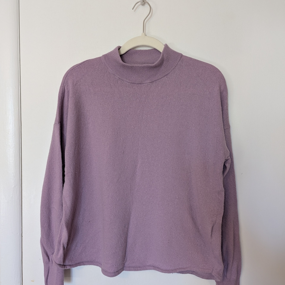 Madewell Lilac Knit Sweater